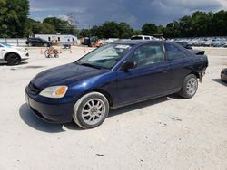 Salvage cars for sale from Copart Ocala, FL: 2003 Honda Civic DX