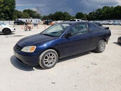 Honda Civic DX salvage cars for sale: 2003 Honda Civic DX