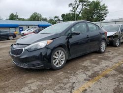 Salvage cars for sale from Copart Wichita, KS: 2016 KIA Forte LX