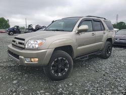 Vehiculos salvage en venta de Copart Mebane, NC: 2005 Toyota 4runner Limited