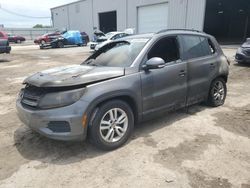 Salvage cars for sale at Jacksonville, FL auction: 2015 Volkswagen Tiguan S