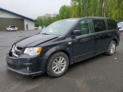 Salvage cars for sale from Copart East Granby, CT: 2019 Dodge Grand Caravan SXT