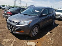 Salvage cars for sale at Elgin, IL auction: 2014 Ford Escape S
