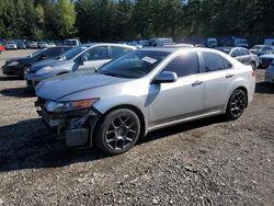 Salvage cars for sale at Graham, WA auction: 2010 Acura TSX