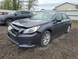 Salvage cars for sale at Central Square, NY auction: 2015 Subaru Legacy 2.5I Premium