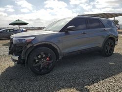 Salvage cars for sale at San Diego, CA auction: 2022 Ford Explorer ST