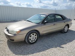 Salvage cars for sale at Arcadia, FL auction: 2007 Ford Taurus SE