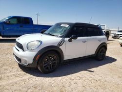 Salvage cars for sale from Copart Andrews, TX: 2014 Mini Cooper S Countryman