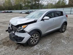 Salvage cars for sale from Copart North Billerica, MA: 2016 KIA Sportage LX