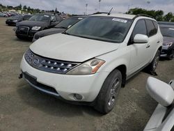 Salvage cars for sale from Copart Vallejo, CA: 2007 Nissan Murano SL