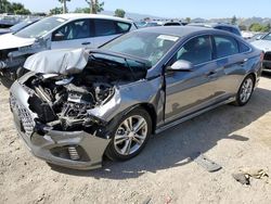 Salvage cars for sale at San Martin, CA auction: 2018 Hyundai Sonata Sport