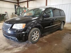 Salvage cars for sale from Copart Lansing, MI: 2012 Chrysler Town & Country Touring
