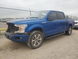 Salvage cars for sale at Houston, TX auction: 2018 Ford F150 Supercrew