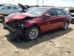 Salvage cars for sale from Copart Elgin, IL: 2017 Toyota Camry LE