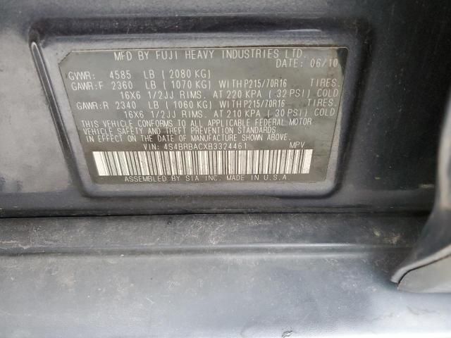 2011 Subaru Outback 2.5I