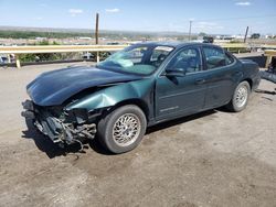 Salvage cars for sale at Albuquerque, NM auction: 2000 Pontiac Grand Prix SE