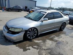 Salvage cars for sale from Copart Orlando, FL: 2002 Honda Accord EX