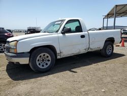 Salvage cars for sale from Copart San Diego, CA: 2005 Chevrolet Silverado C1500