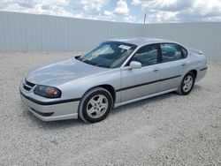Salvage cars for sale at Arcadia, FL auction: 2002 Chevrolet Impala LS