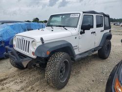 Salvage cars for sale at Gainesville, GA auction: 2013 Jeep Wrangler Unlimited Sport