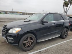 Salvage cars for sale from Copart Van Nuys, CA: 2013 Mercedes-Benz ML 350