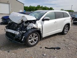 Salvage cars for sale at Lawrenceburg, KY auction: 2015 Toyota Highlander XLE