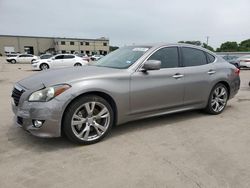 Salvage cars for sale from Copart Wilmer, TX: 2011 Infiniti M37