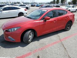 Salvage cars for sale from Copart Rancho Cucamonga, CA: 2015 Mazda 3 Sport