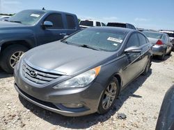 Salvage cars for sale at Grand Prairie, TX auction: 2012 Hyundai Sonata SE