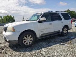 Salvage cars for sale at Mebane, NC auction: 2004 Lincoln Navigator