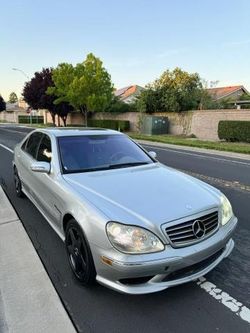 Salvage cars for sale from Copart Sacramento, CA: 2003 Mercedes-Benz S 55 AMG