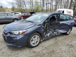 Salvage cars for sale at Candia, NH auction: 2017 Subaru Impreza Premium