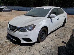 Salvage cars for sale from Copart Austell, GA: 2016 Nissan Sentra S