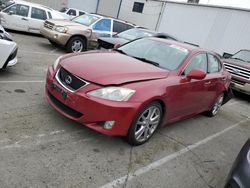 Lexus is 250 Vehiculos salvage en venta: 2007 Lexus IS 250