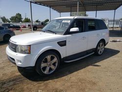 Salvage cars for sale at San Diego, CA auction: 2012 Land Rover Range Rover Sport HSE