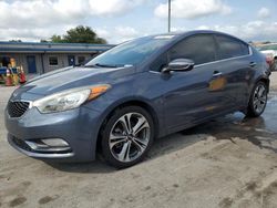 Salvage cars for sale from Copart Orlando, FL: 2016 KIA Forte EX