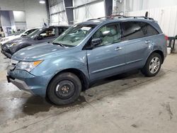 Salvage cars for sale at Ham Lake, MN auction: 2008 Acura MDX