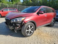 KIA Vehiculos salvage en venta: 2018 KIA Sorento EX