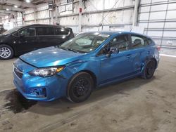 Salvage cars for sale from Copart Woodburn, OR: 2018 Subaru Impreza
