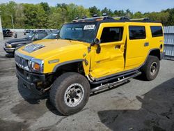 Salvage cars for sale at Exeter, RI auction: 2004 Hummer H2