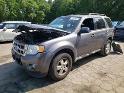 Vehiculos salvage en venta de Copart Austell, GA: 2011 Ford Escape XLT