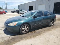 Salvage cars for sale from Copart Jacksonville, FL: 2003 Honda Accord EX