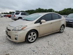 Salvage cars for sale from Copart New Braunfels, TX: 2010 Toyota Prius