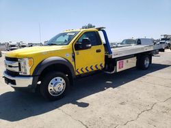 Salvage trucks for sale at Sacramento, CA auction: 2017 Ford F550 Super Duty