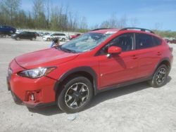 Salvage cars for sale at Leroy, NY auction: 2020 Subaru Crosstrek Premium