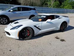 Salvage cars for sale at Greenwell Springs, LA auction: 2018 Chevrolet Corvette Stingray 1LT