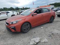 Flood-damaged cars for sale at auction: 2019 KIA Forte EX