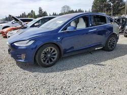 Salvage cars for sale from Copart Graham, WA: 2018 Tesla Model X