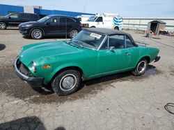 Salvage cars for sale at Woodhaven, MI auction: 1975 Fiat 124