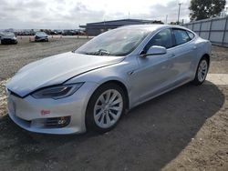 Salvage cars for sale at San Diego, CA auction: 2018 Tesla Model S